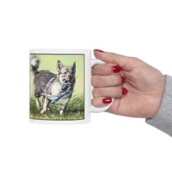 Picture of Swedish Vallhund-Penciled In Mug