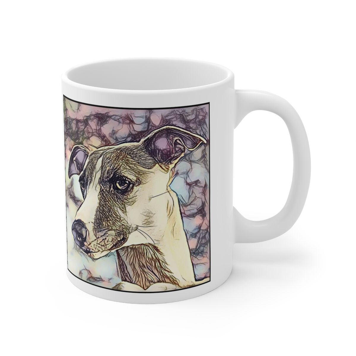 Picture of Whippet-Penciled In Mug