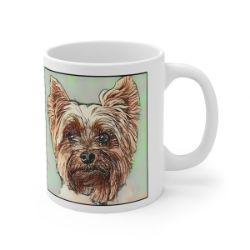 Picture of Yorkshire Terrier-Penciled In Mug