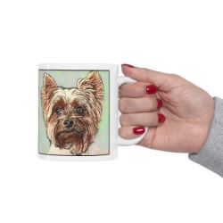 Picture of Yorkshire Terrier-Penciled In Mug