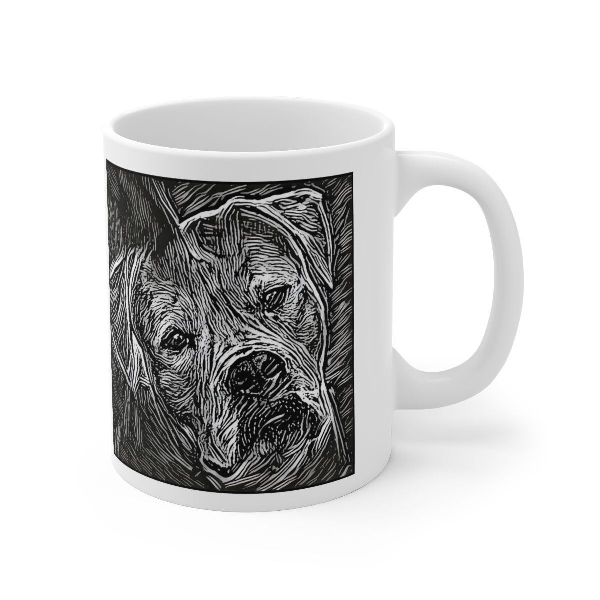 Picture of American Bulldog-Licorice Lines Mug