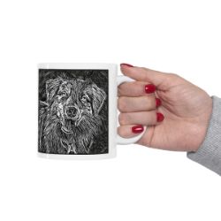 Picture of Australian Shepherd-Licorice Lines Mug