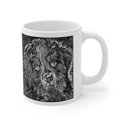 Picture of Bernese Mountain Dog-Licorice Lines Mug
