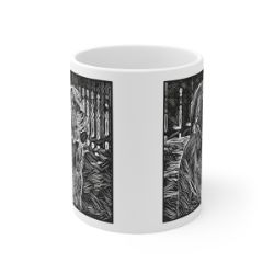 Picture of Bloodhound-Licorice Lines Mug