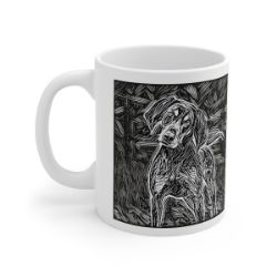Picture of Bluetick Coonhound-Licorice Lines Mug
