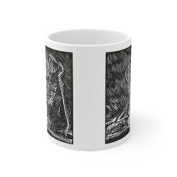 Picture of Brussels Griffon-Licorice Lines Mug