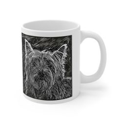 Picture of Cairn Terrier-Licorice Lines Mug
