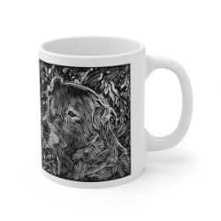 Picture of Central Asian Shepherd Dog-Licorice Lines Mug