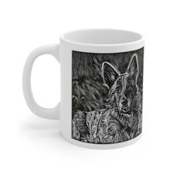 Picture of Dutch Shepherd-Licorice Lines Mug