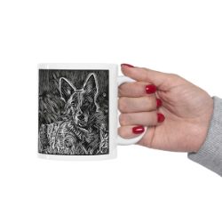 Picture of Dutch Shepherd-Licorice Lines Mug