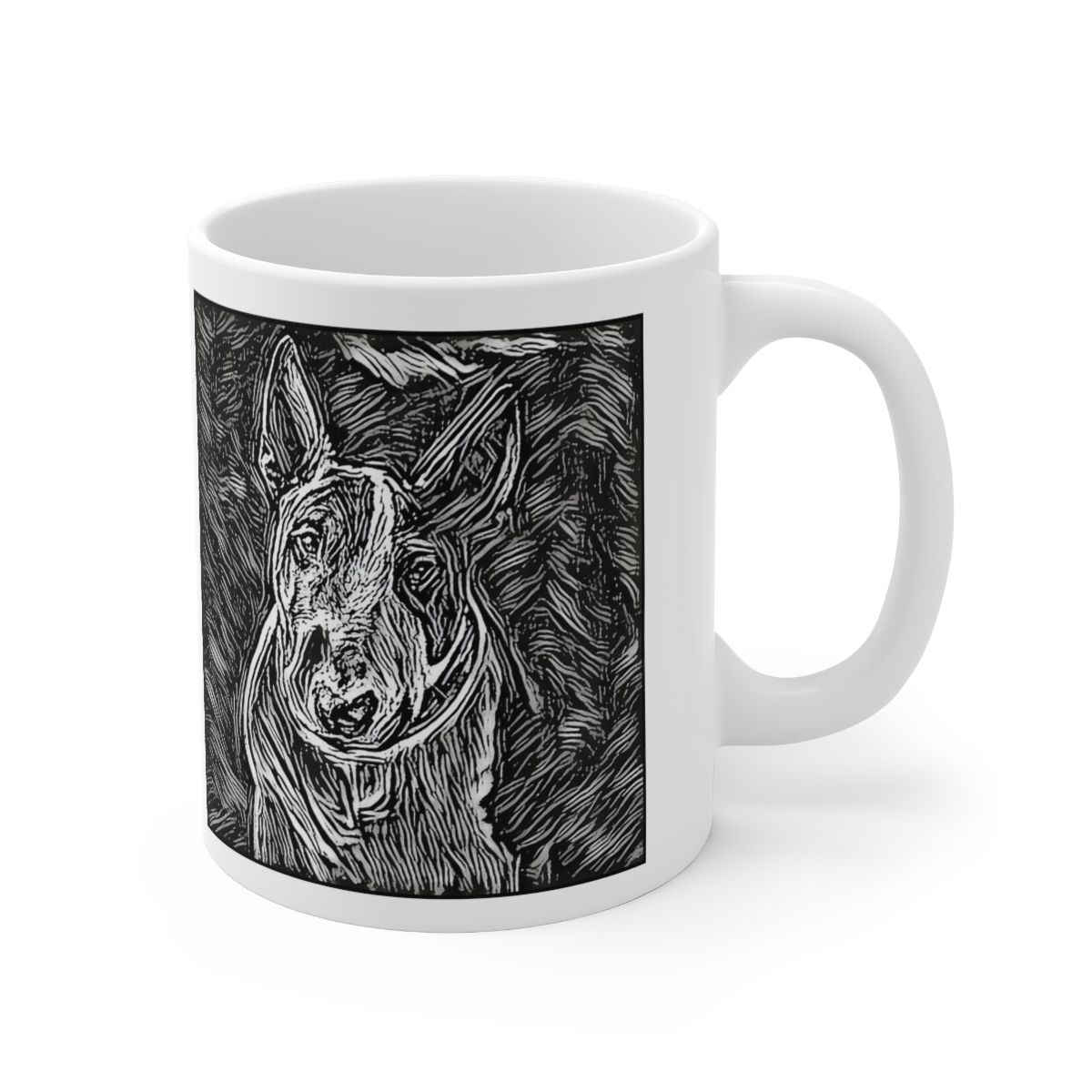 Picture of English Bull Terrier-Licorice Lines Mug