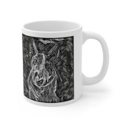Picture of English Bull Terrier-Licorice Lines Mug