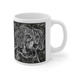 Picture of English Foxhound-Licorice Lines Mug