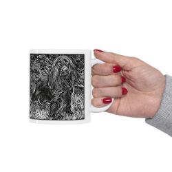 Picture of Field Spaniel-Licorice Lines Mug
