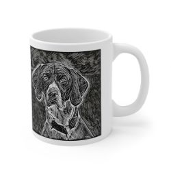 Picture of German Shorthaired Pointer-Licorice Lines Mug