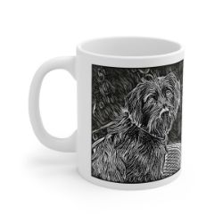 Picture of German Wirehaired Pointer-Licorice Lines Mug
