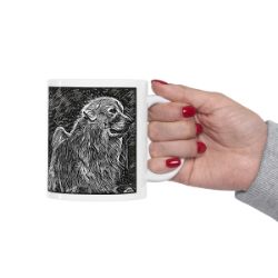 Picture of Great Pyrenees-Licorice Lines Mug