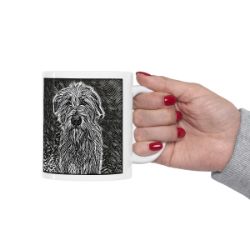 Picture of Irish Wolfhound-Licorice Lines Mug