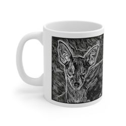 Picture of Miniature Pinscher-Licorice Lines Mug