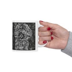 Picture of Miniature Poodle-Licorice Lines Mug