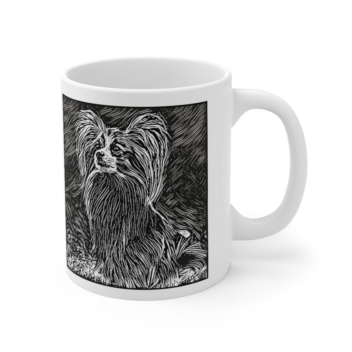 Picture of Papillon-Licorice Lines Mug