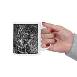 Picture of Staffordshire Bull Terrier-Licorice Lines Mug