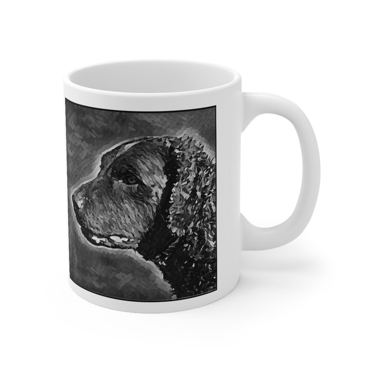 Picture of Curly Coated Retriever-Lord Lil Bit Mug