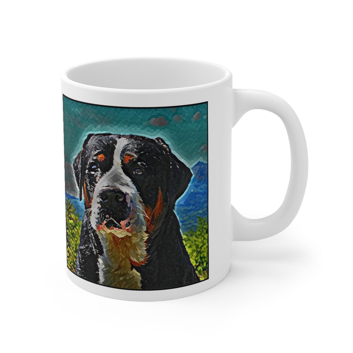Picture of Greater Swiss Mountain Dog-Lord Lil Bit Mug
