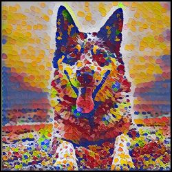 Picture of Australian Cattle Dog-Party Confetti Mug