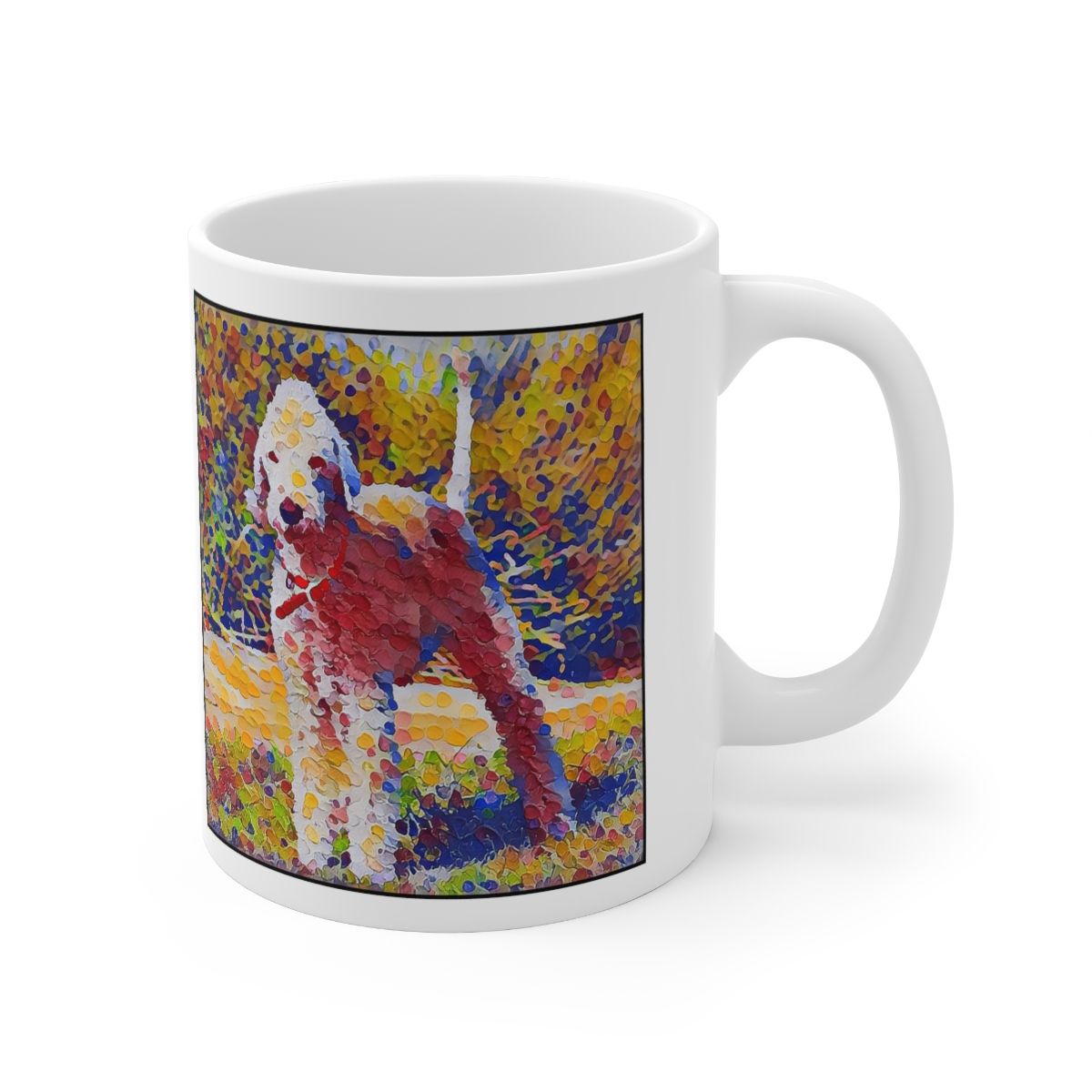 Picture of Bedlington Terrier-Party Confetti Mug