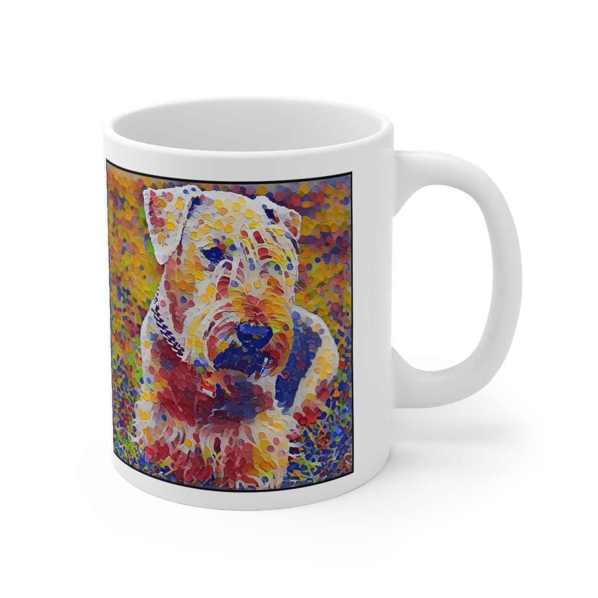 Picture of Cesky Terrier-Party Confetti Mug