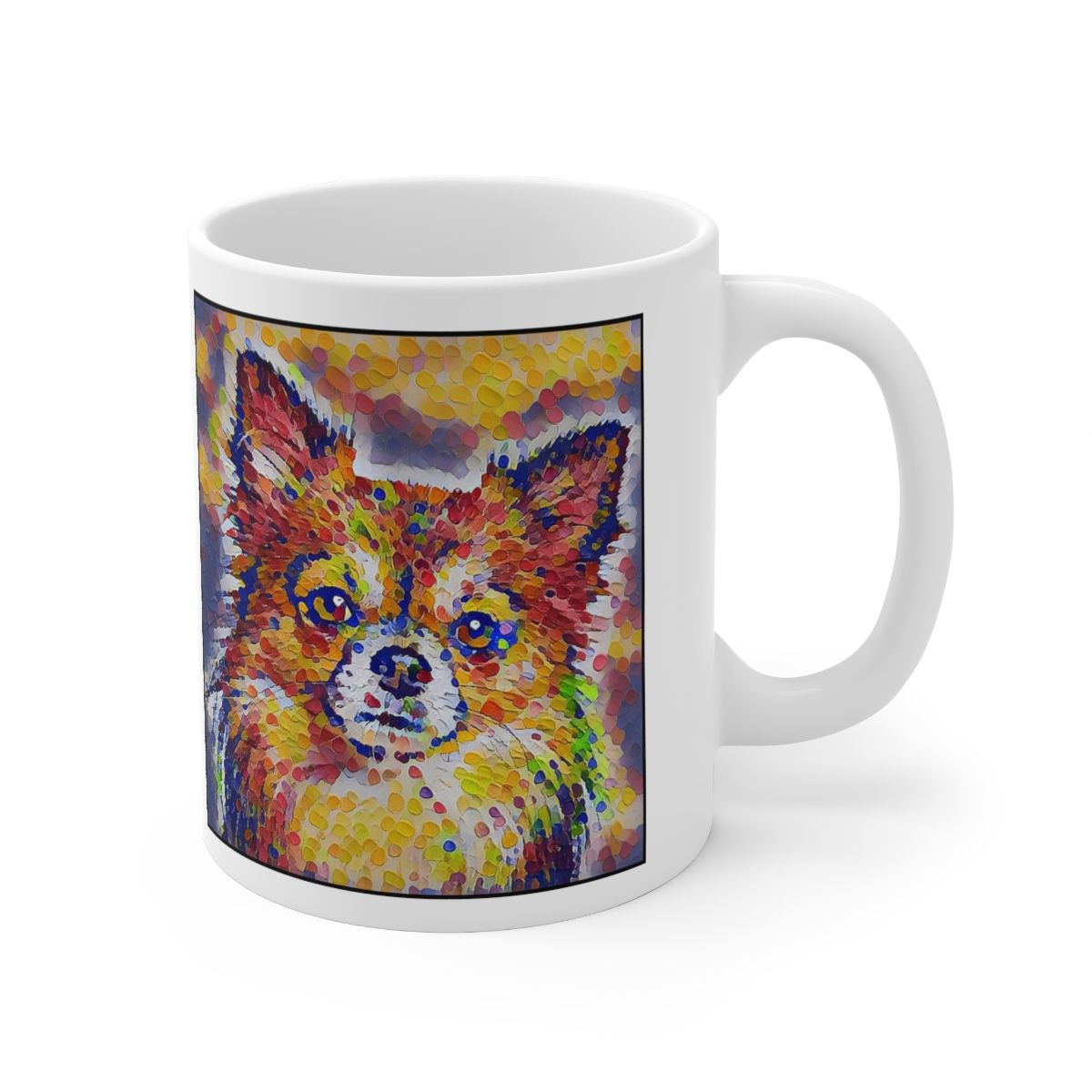 Picture of Chihuahua Long Hair-Party Confetti Mug