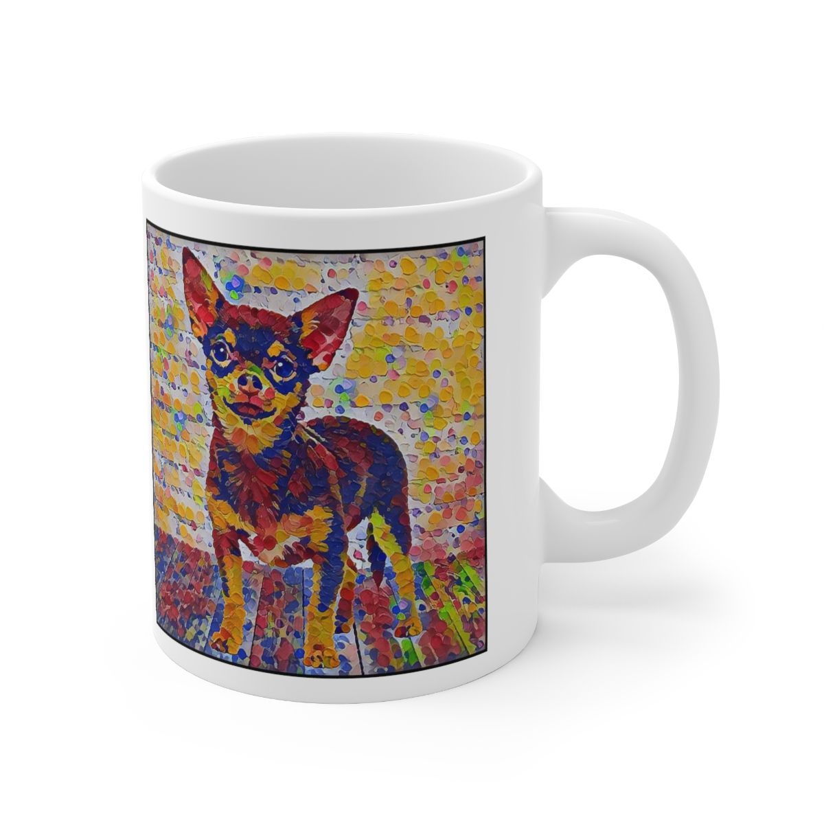 Picture of Chihuahua Smooth Coat-Party Confetti Mug