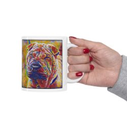 Picture of Chinese Shar Pei-Party Confetti Mug