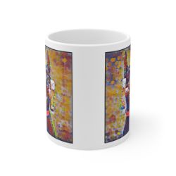 Picture of Doberman cropped-Party Confetti Mug