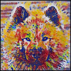 Picture of Eurasier-Party Confetti Mug