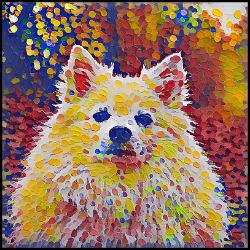 Picture of German Spitz-Party Confetti Mug