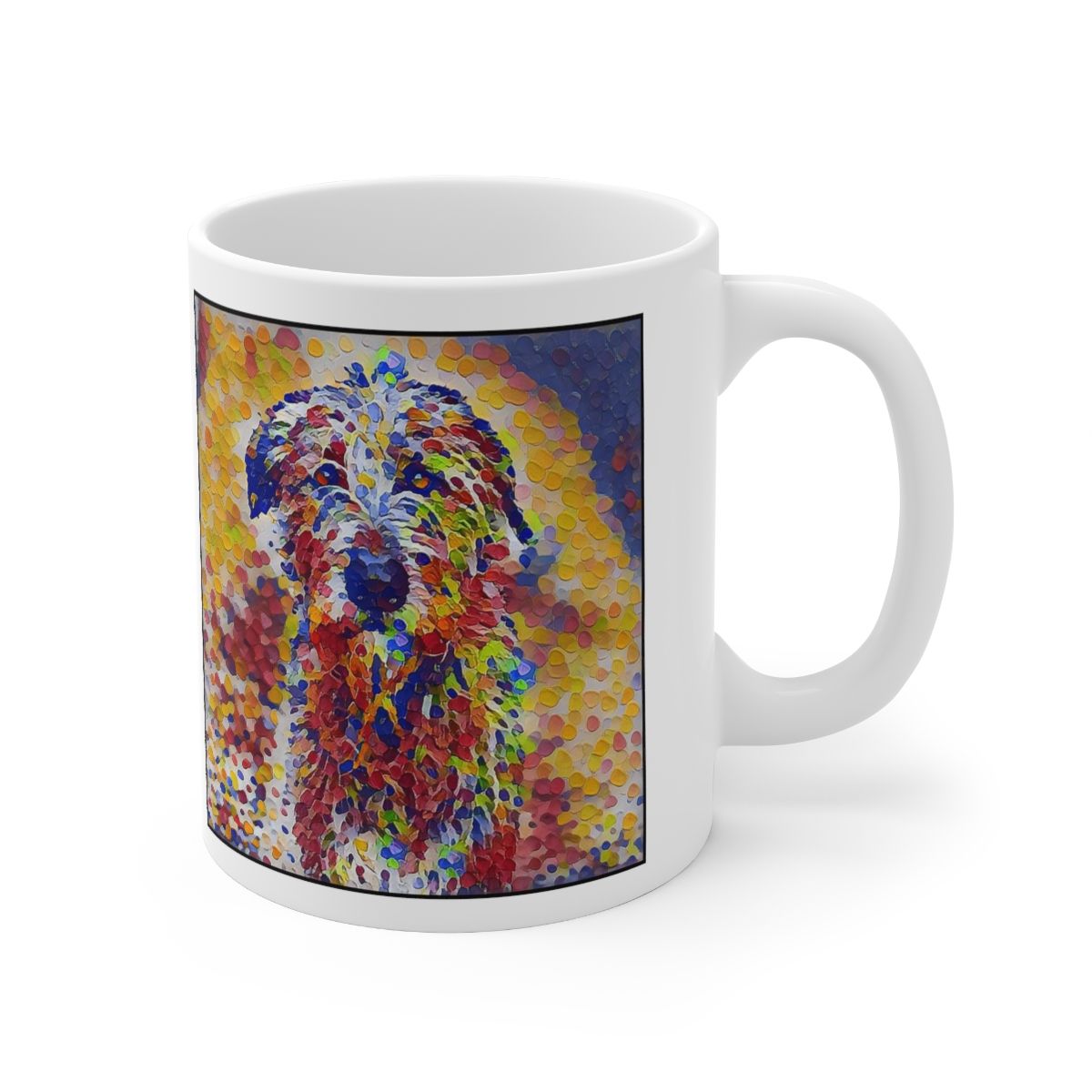 Picture of Irish Wolfhound-Party Confetti Mug