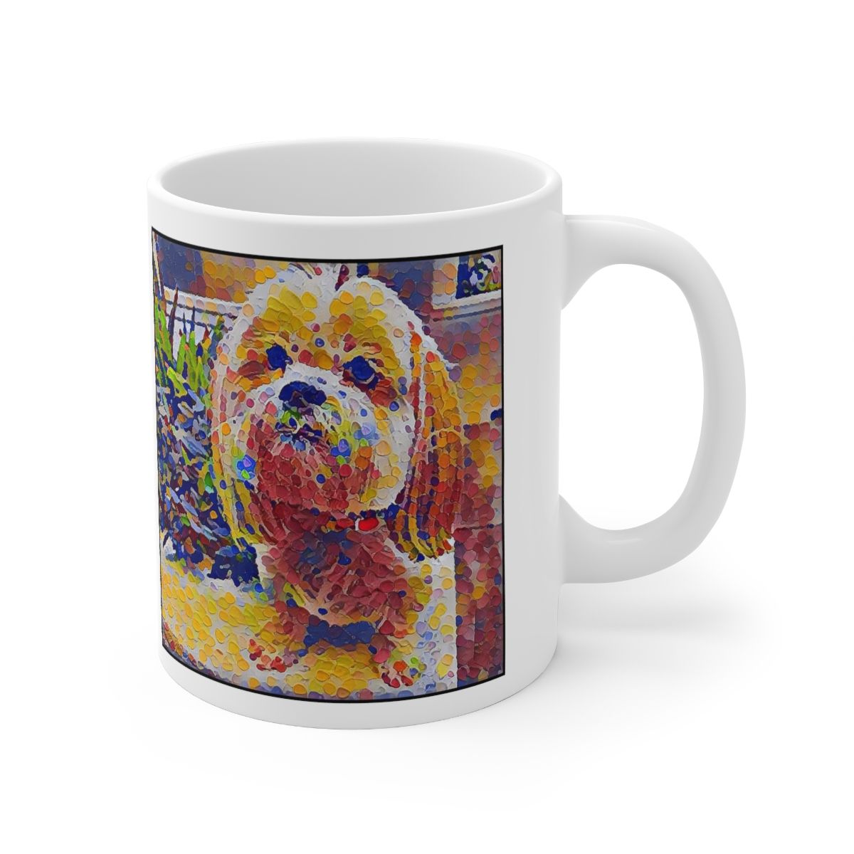 Picture of Lhasa Apso-Party Confetti Mug