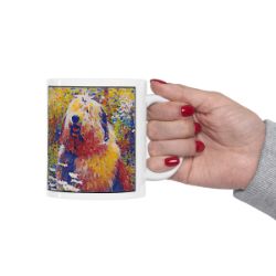 Picture of Old English Sheepdog-Party Confetti Mug