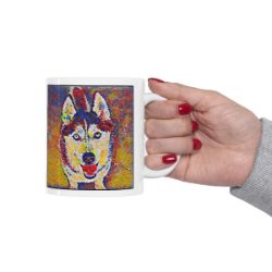 Picture of Siberian Husky-Party Confetti Mug