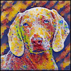 Picture of Weimaraner-Party Confetti Mug
