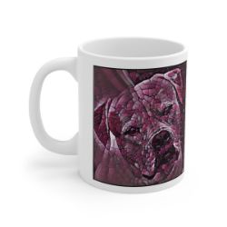 Picture of American Bulldog-Plump Wine Mug