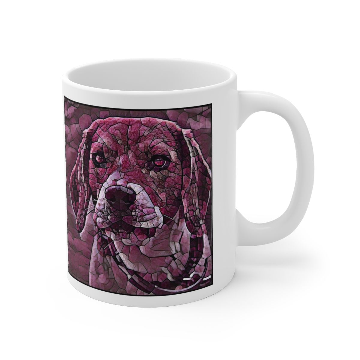 Picture of Beagle-Plump Wine Mug