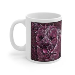 Picture of Border Terrier-Plump Wine Mug