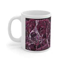 Picture of Brittany Spaniel-Plump Wine Mug