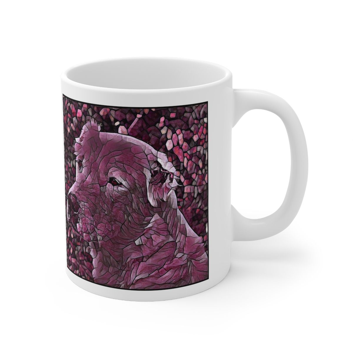 Picture of Central Asian Shepherd Dog-Plump Wine Mug
