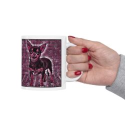 Picture of Chihuahua Smooth Coat-Plump Wine Mug