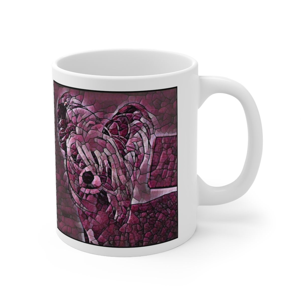 Picture of Chinese Crested-Plump Wine Mug