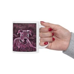 Picture of Dogo Argentino-Plump Wine Mug